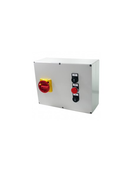1 Monte baisse pour moteur triphasé 7.5kW pilotage en 230V avec fin de couses