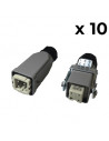 Multipoint connector 3 connections - 10 items