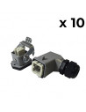 Multipoint connector 3 connections -  10 items