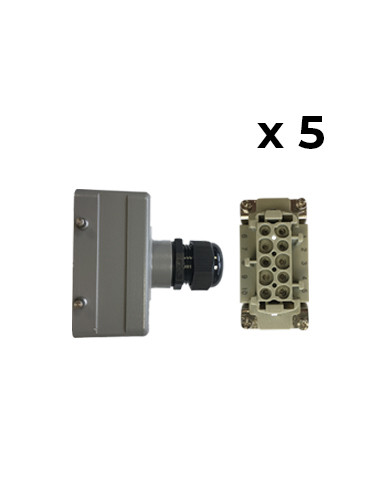 Multipoint connector 10 connections -...