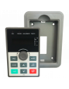 Variable frequency drive screen support and connection cable