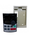 Variable frequency drive screen support and connection cable