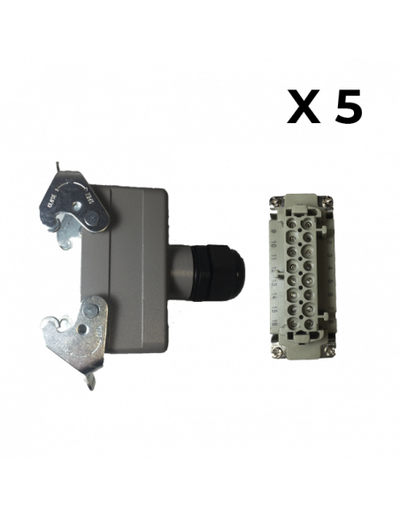 iNORéA - Electrical multipoint connectors with 16 connections