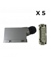 Multipoint connector 16 connections - 5 items