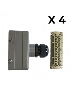 iNORéA - Electrical multipoint connectors with 24 connections