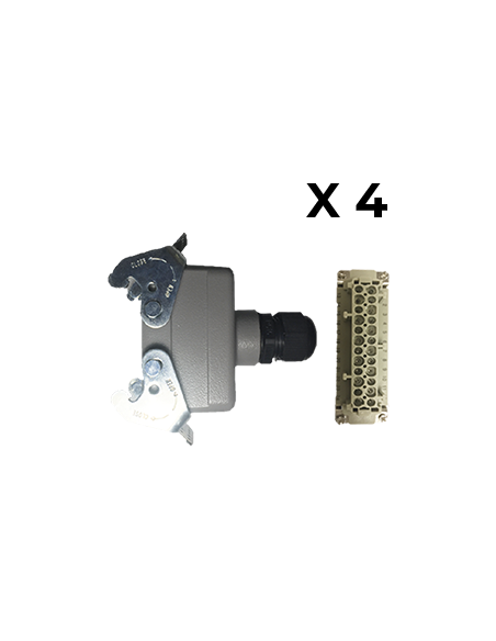 iNORéA - Electrical multipoint connectors with 24 connections