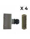 Multipoint connector 24 connections - 4 items