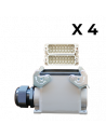 Multipoint connector 32 connections - 4 items