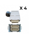 Multipoint connector 32 connections - 4 items