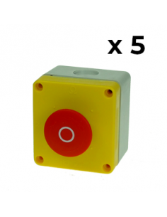 Industrial and electrical stop emergency buttons box | iNORéA