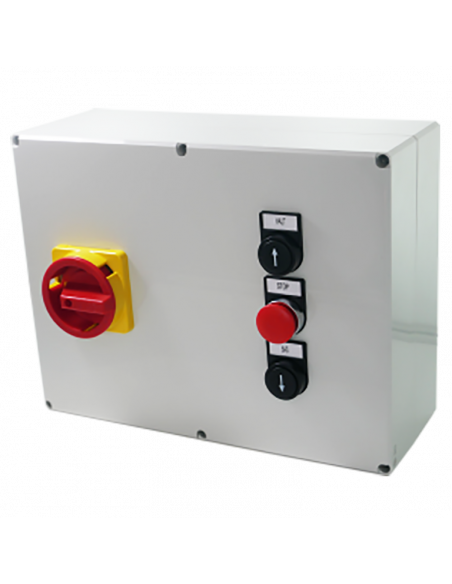 1 Monte baisse pour moteur triphasé 7.5kW pilotage en 400V avec fin de couses