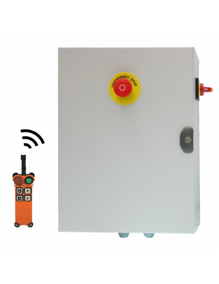 Single-phase variable frequency drive enclosure remote control plastic or metal - Inoréa