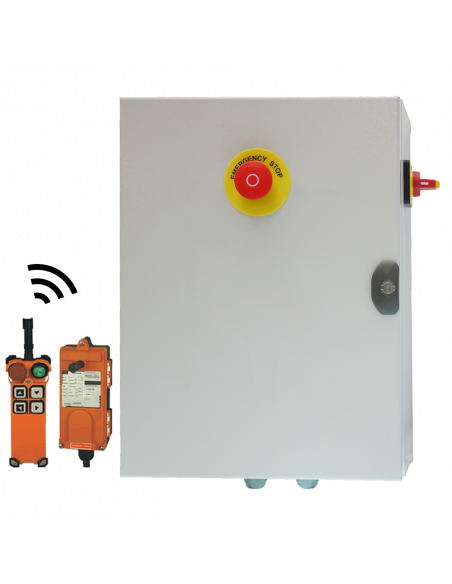 Three-phase variable frequency drive enclosure remote control plastic or metal - Inoréa
