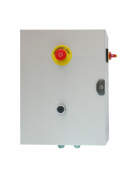 Three-phase variable frequency enclosure terminal block control plastic or metal