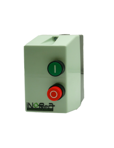 Boîtier de démarrage moteur 400V avec relais thermique - Inoréa