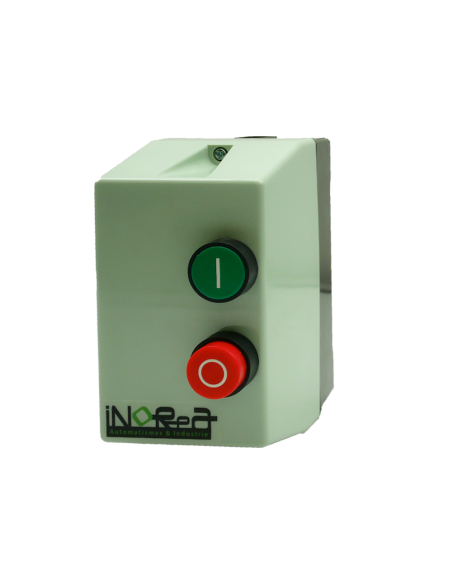 Boîtier de démarrage moteur 400V avec relais thermique - Inoréa