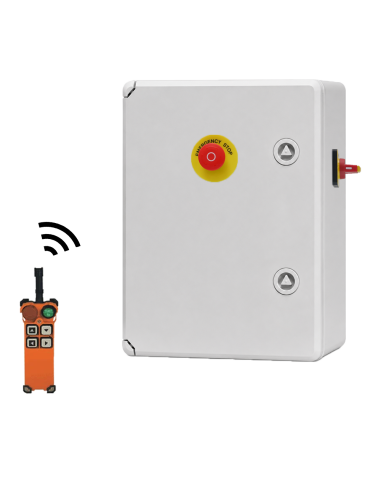 Armoire variateur pilotage sans fil mono plastique ou métallique - Inoréa