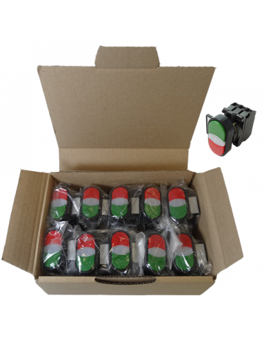 Bright compound pushbuttons